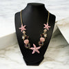Starfish Charm Necklace Set