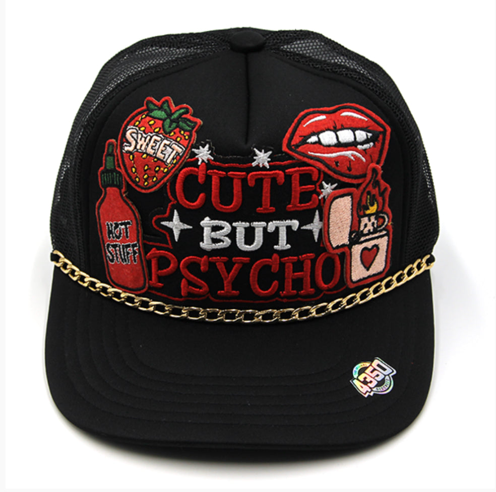 Cute But Psycho Trucker Hat