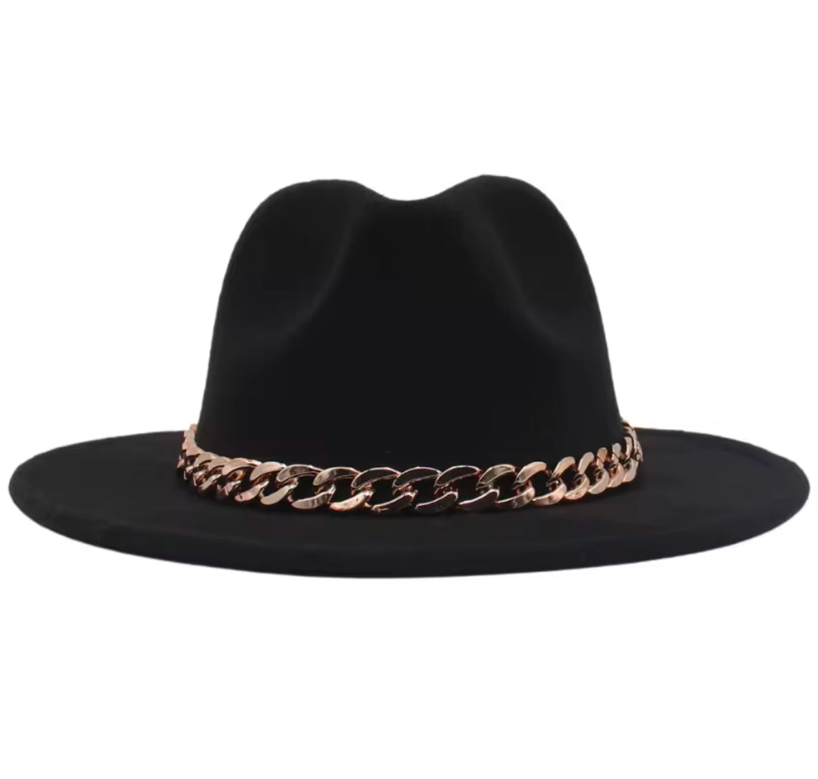 Black Fedora Hat
