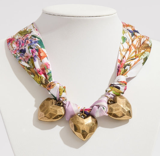 Scarf Charm Necklace