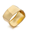 Gold Chunky Bangle Bracelet