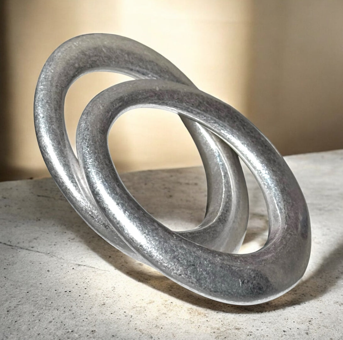 Bronzed Gold & Silver Bangle Bracelets