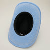 Light Blue Studded Cowboy Hat