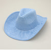 Light Blue Studded Cowboy Hat