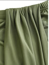 Green 2 Pc Skirt Set