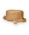 Square Crossbody Handbag With Inner Pouch