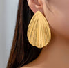 Elegant Gold  Leaf Earrings
