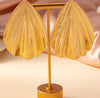 Elegant Gold  Leaf Earrings