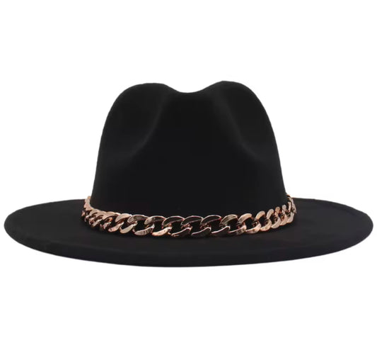 Black Fedora Hat