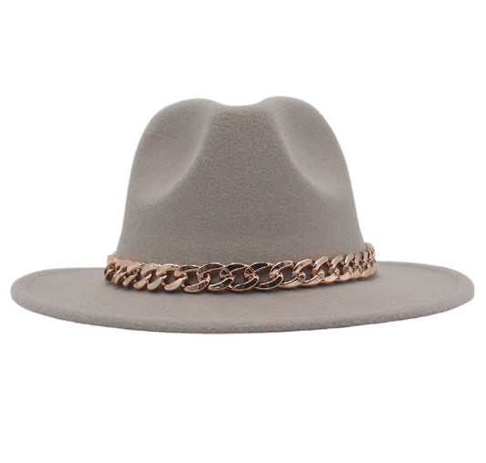 Ivory Fedora Hat