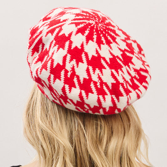 Knit Beret Hats