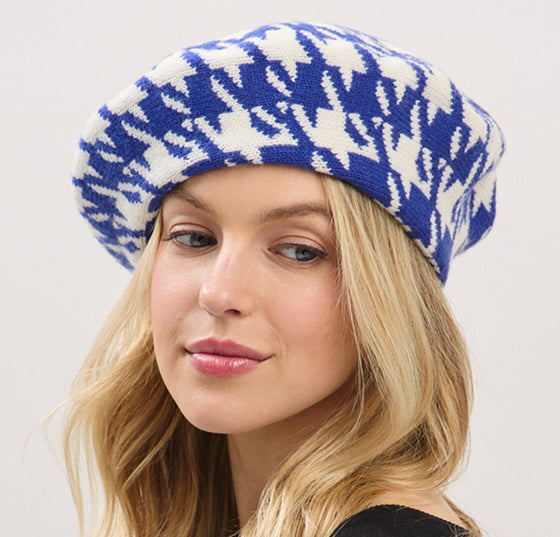 Knit Beret Hats