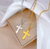 Gold & Silver Cross Necklaces