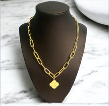  Gold Dipped Clover Necklace