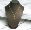 Gold & Silver Cross Necklaces