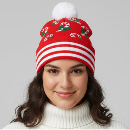 Candy Cane Beanie