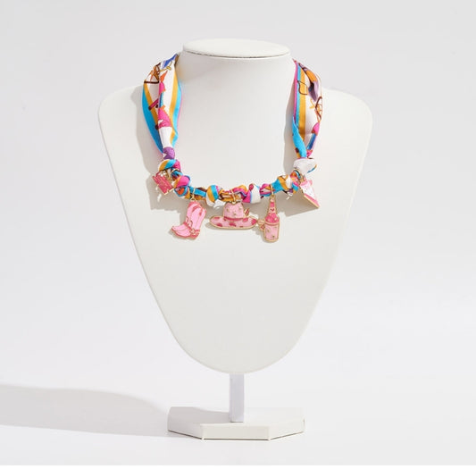 Scarf Charm Necklace