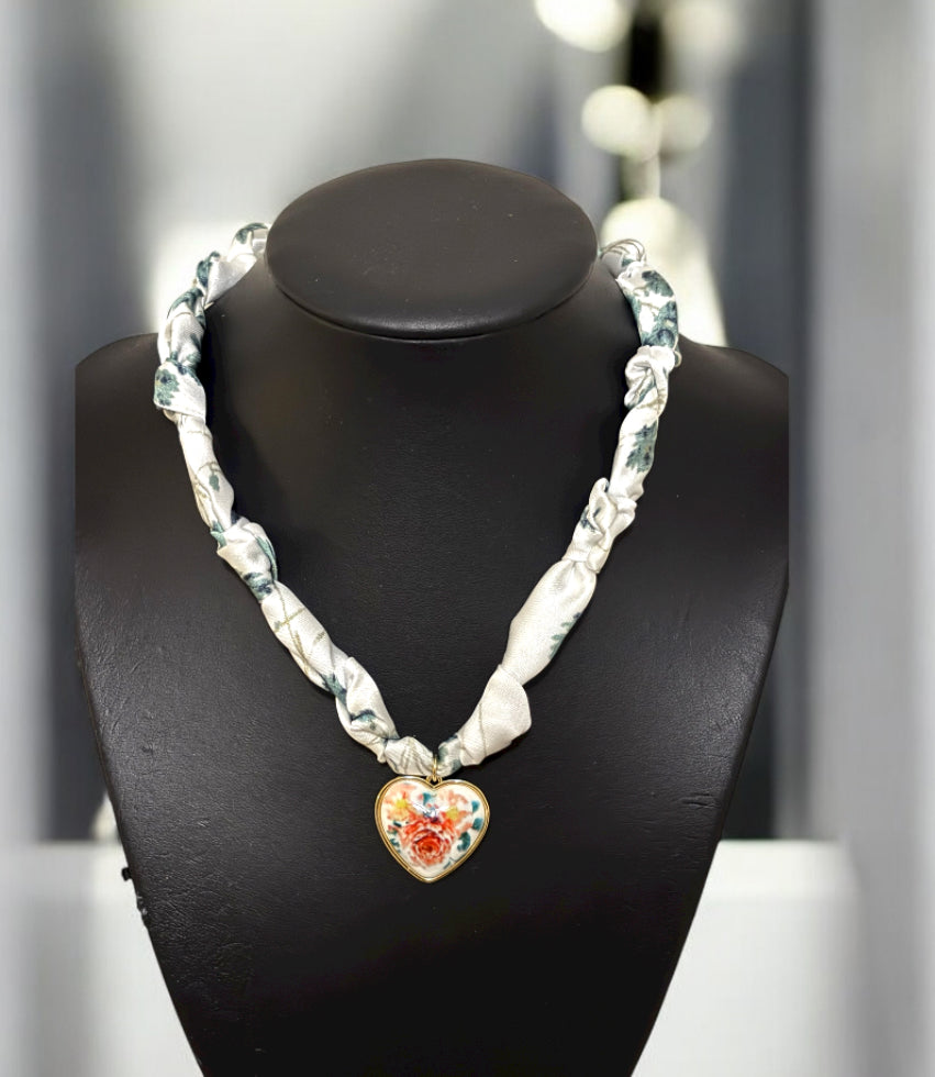 Scarf Charm Necklace