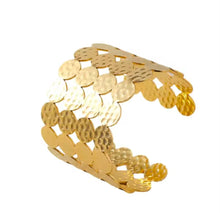  Gold Chunky Cuff Bracelet
