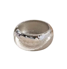  Chunky Silver Bangle Bracelet