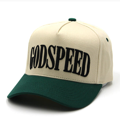 Godspeed Cream and Green Cap