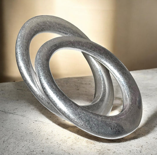 Bronzed Gold & Silver Bangle Bracelets