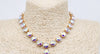 Y-Drop Glass Stone AB Necklace