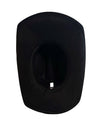 Elegant Black Western Hat with Silver Accents