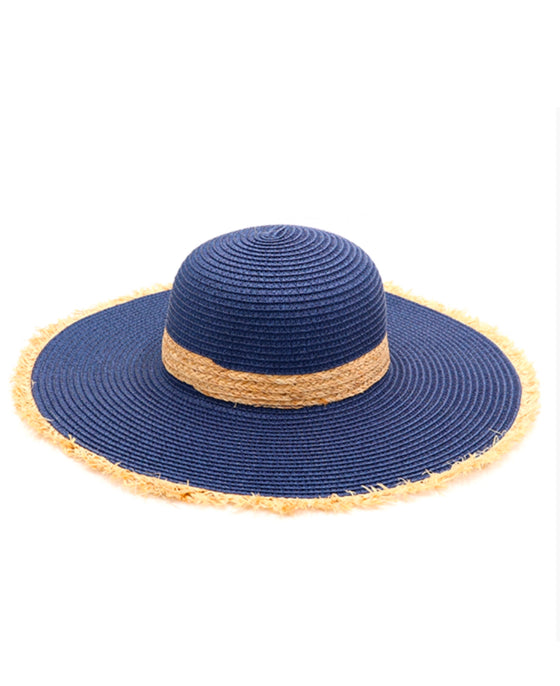 Blue & Tan Summer Sun Hats