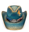 Patriotic Cowboy Hat with Eagle and Star