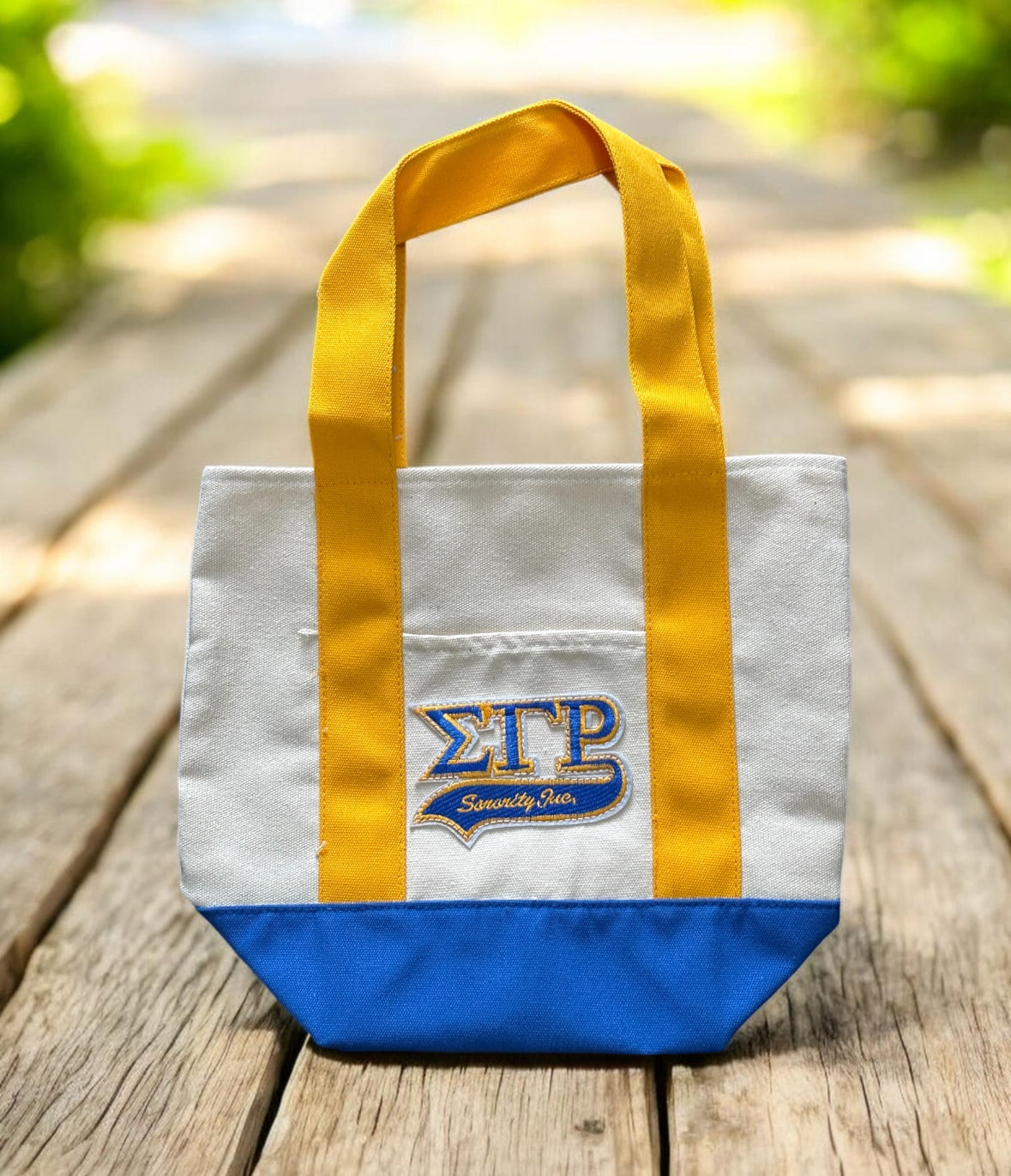 Sigma Gamma Rho Canvas Tote Bag