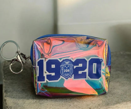 Holographic Coin Pouch Keychains