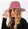 Olive Green Women's Fedora Hat