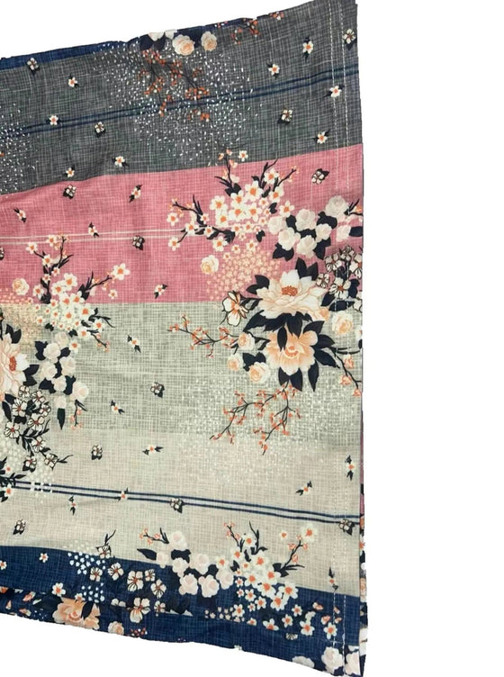 Plus Size Floral Overalls