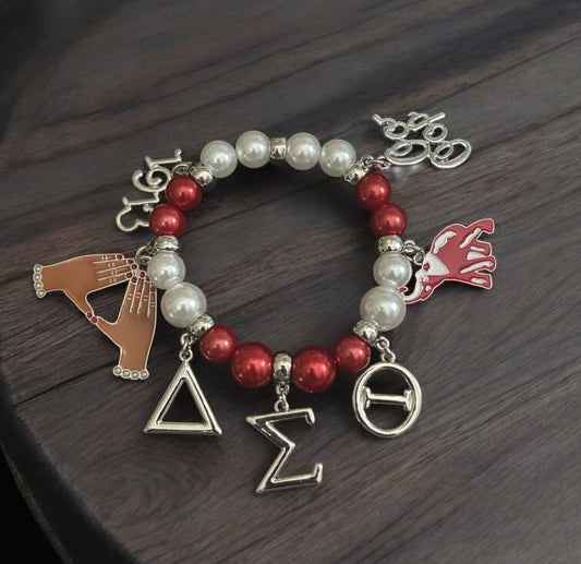Sorority Bead Charm Bracelet’s