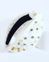 Faux Pearl Decor Headband